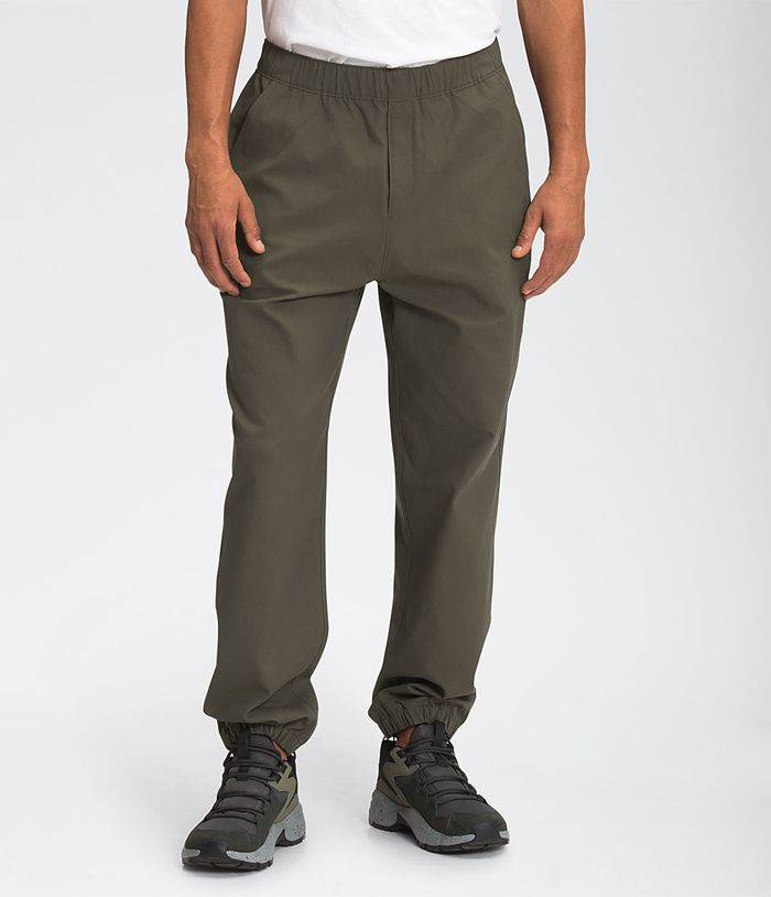 The North Face Mens Pants City Standard Jogger 658MQGUIJ - Dark Green